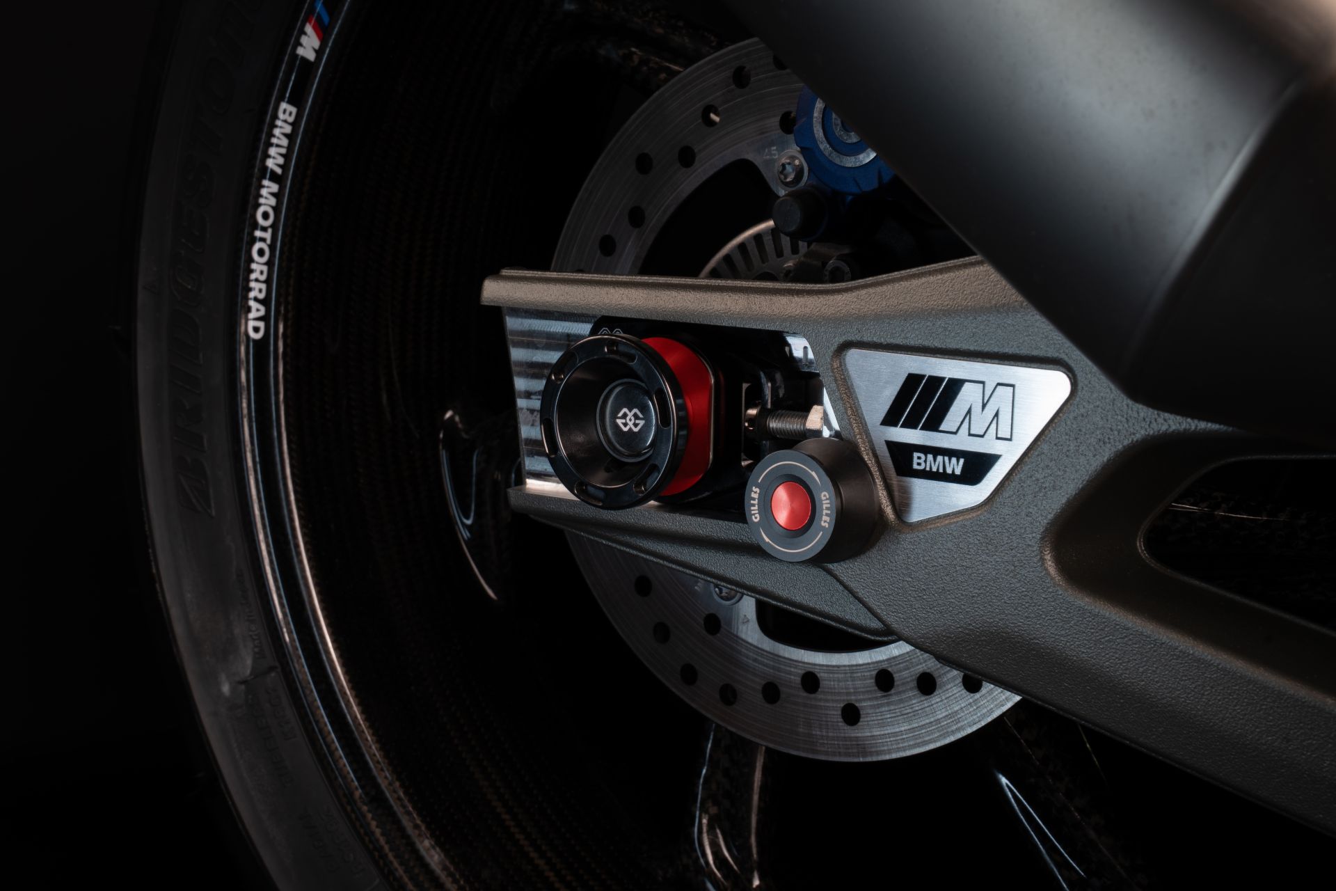 Protector de Eje Gilles trasero, para BMW S1000RR 2015-