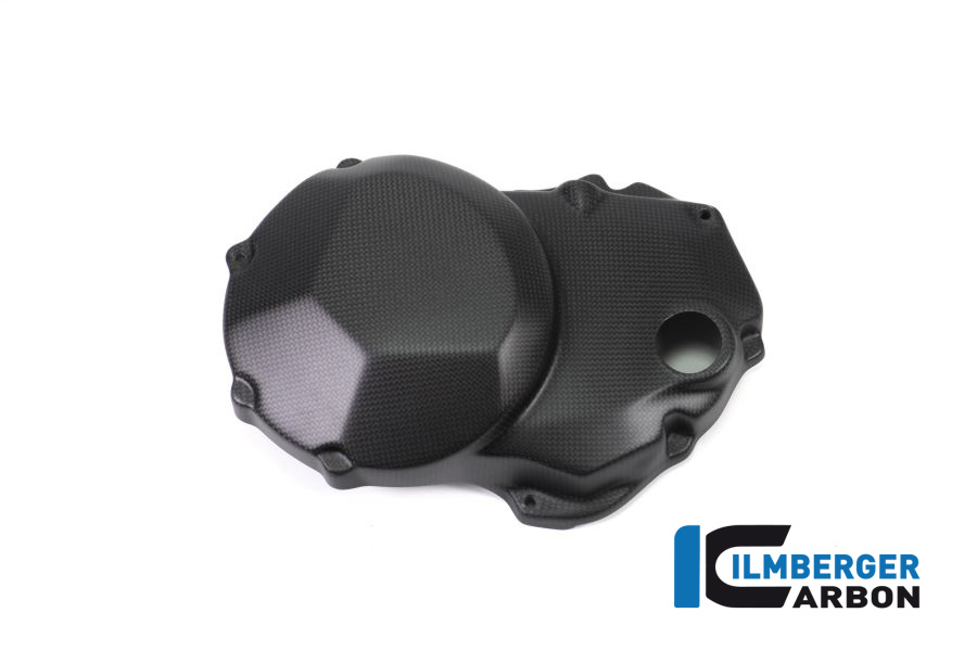 Cubierta de tapa de motor Ilmberger Carbono lado derecho, mate Ducati Monster 1200, 1200S 2017-