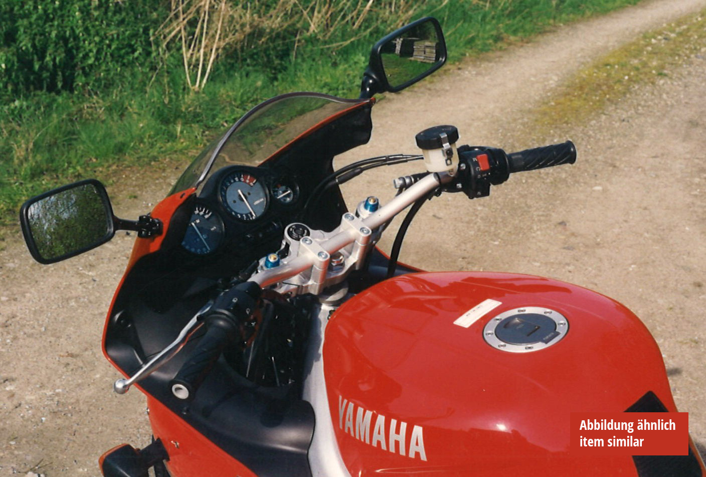 Kit Superbike LSL con informe técnico de piezas para Yamaha FZR1000, Tipo 2LA, 1987-1988, plata, (Tipo A)