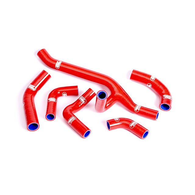 Kit de mangueras de silicona SAMCO SPORT rojo para Ducati 851 888 Año del modelo 1992-1995