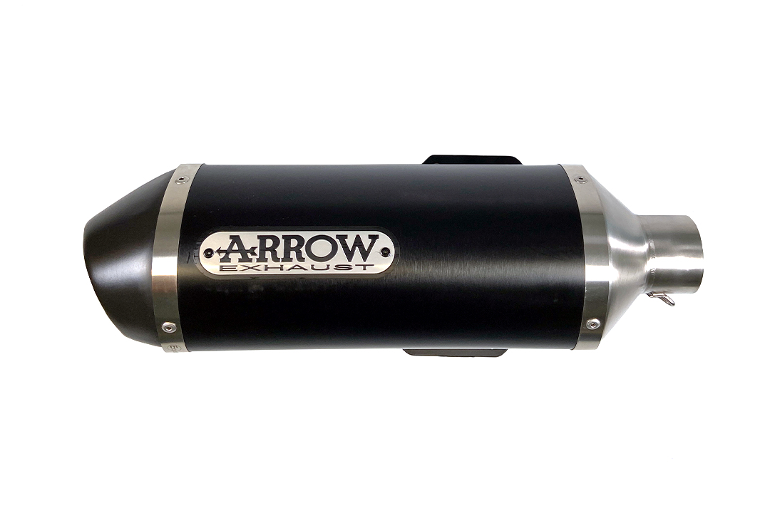 ARROW Silenciador DARK URBAN para Vespa Primavera I-GET 125 año modelo 2017-