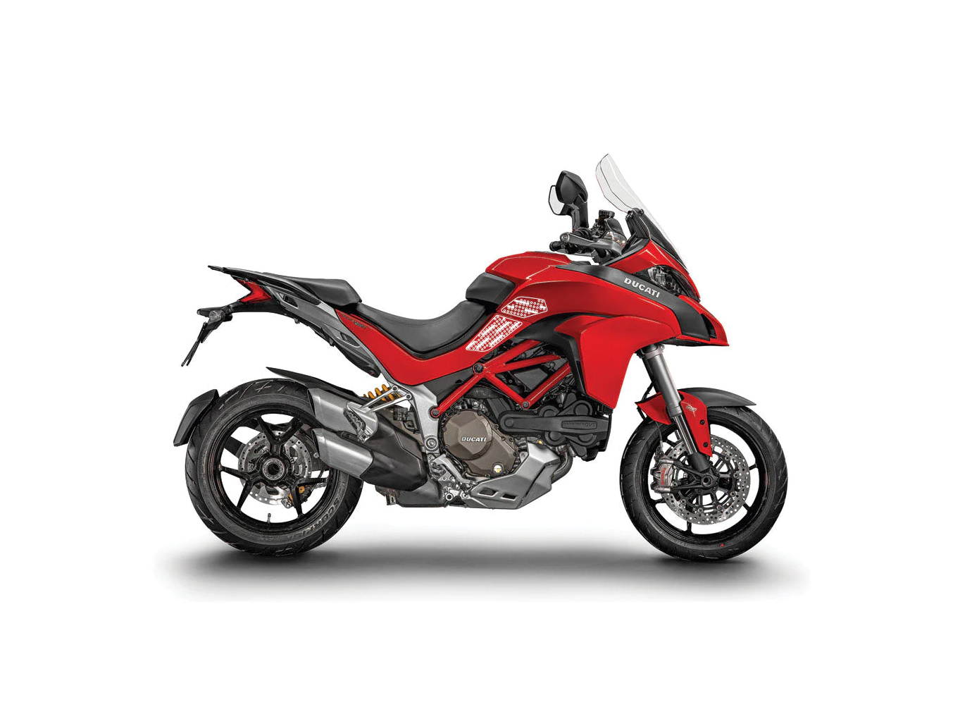 Stompgrip transparente, Volcano, para Ducati Multistrada (ver lista de compatibilidad)