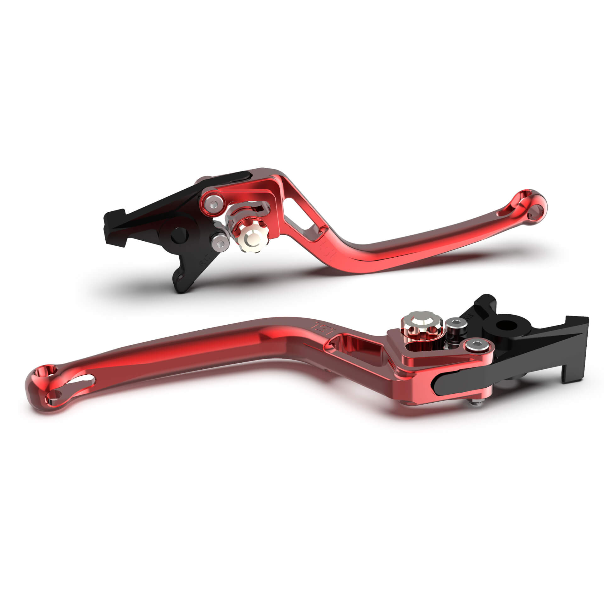 LSL Maneta de freno BOW R09, rojo/plata