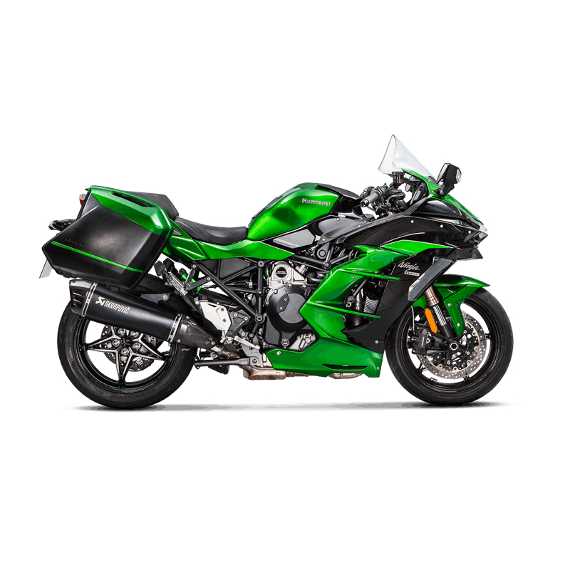Escape Akrapovic Slip-On Line (Titanio) para Kawasaki Ninja H2 SX 2018-2020