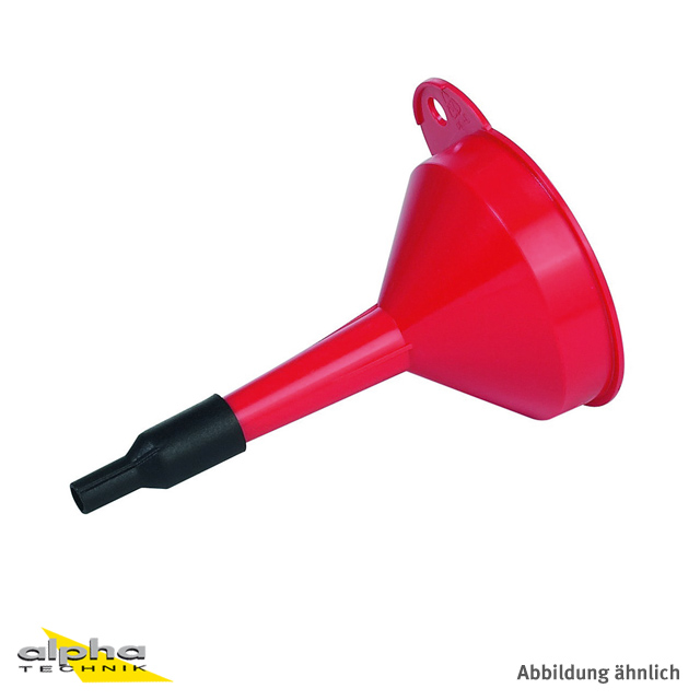 Embudo resistente al aceite y ácido para rellenar baterías