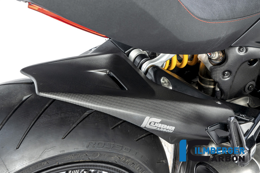 Guardabarros de carbono Ilmberger trasero, mate, Ducati Diavel 1260, 2019-