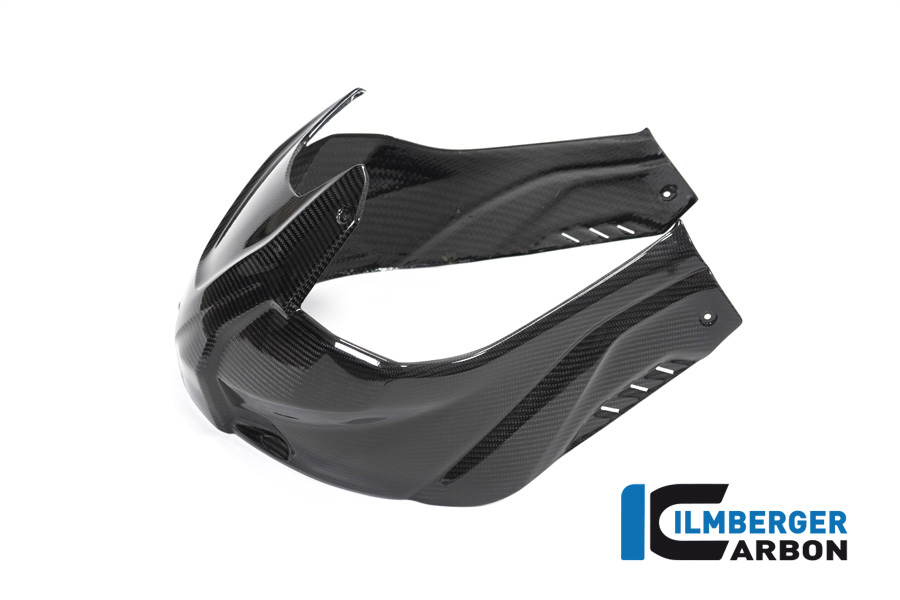 Ilmberger Carbon depósito de gasolinaabdeckung Racing, brillante, BMW S1000RR 2019- , M1000RR 2021-