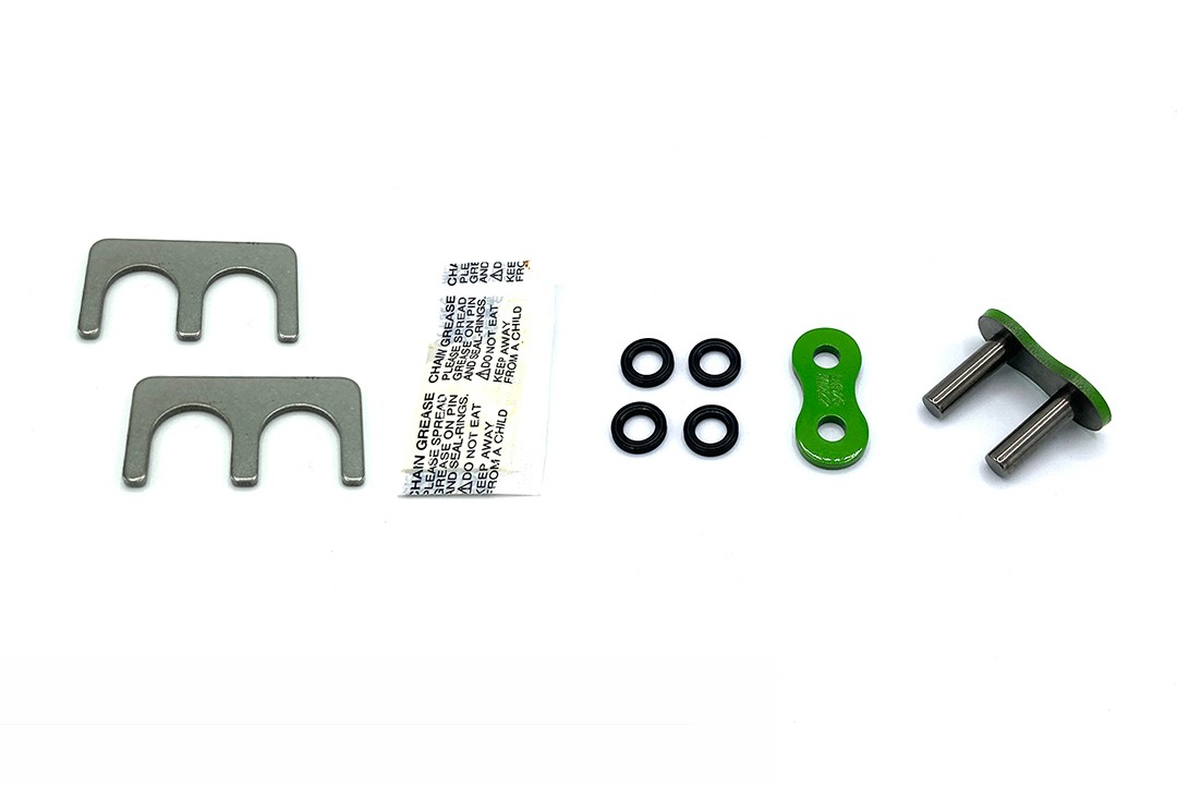 Enuma EK Chain Eslabón de remache EK 530 SRX verde