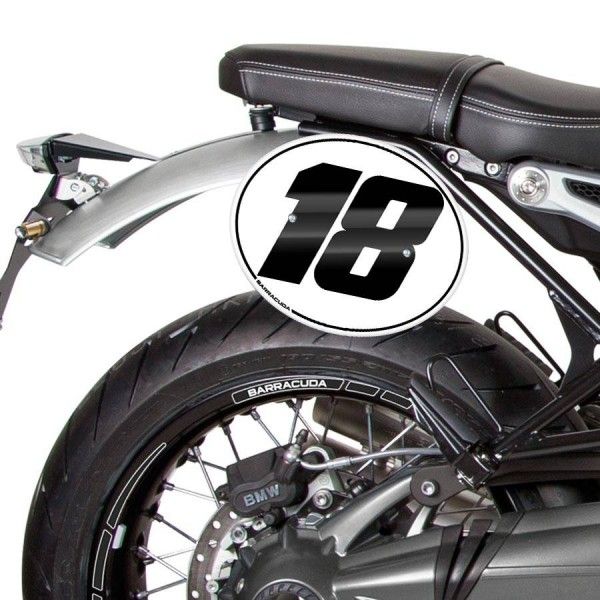Barracuda Placa Portanúmeros BMW R NineT Pure, BMW R NineT Racer, BMW R NineT Scrambler, BMW R NineT Urban GS 2017-