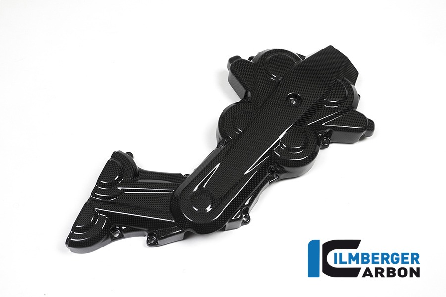 Ilmberger Carbon correa dentadaabdeckung horizontal brillo