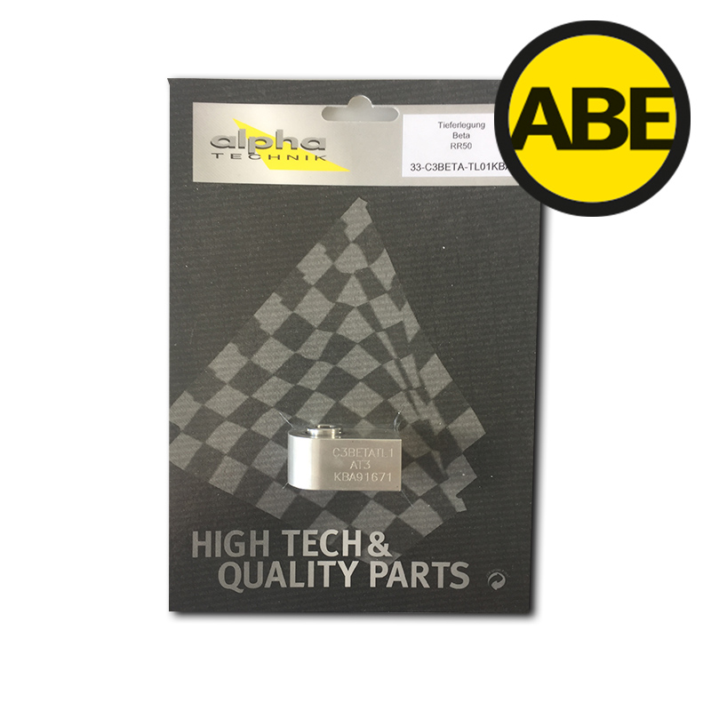 Kit de descenso alpha Technik 55mm para Beta RR50; Tipo C5; Año del modelo 2021-