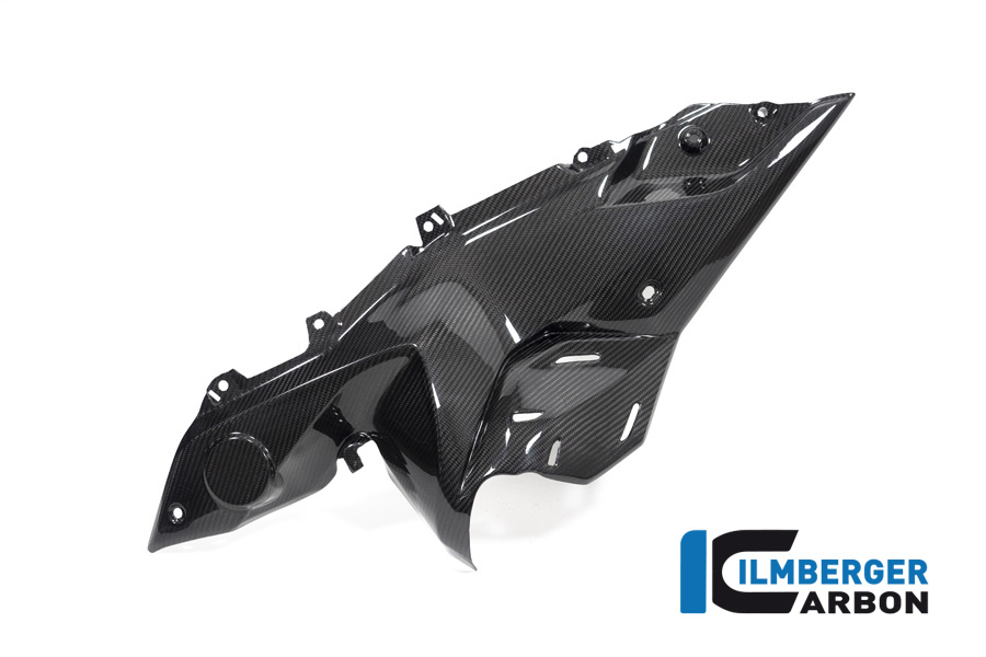 Tapa lateral de carbono Ilmberger bajo depósito de gasolina lado izquierdo, brillante, BMW R1250RS 2019-