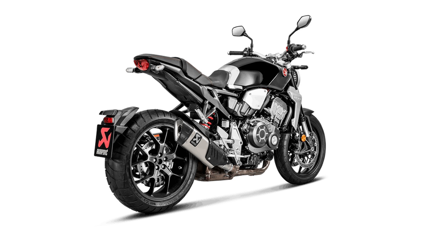Línea Slip-On Akrapovic (Titanio) para Honda CB1000R a partir de 2018-