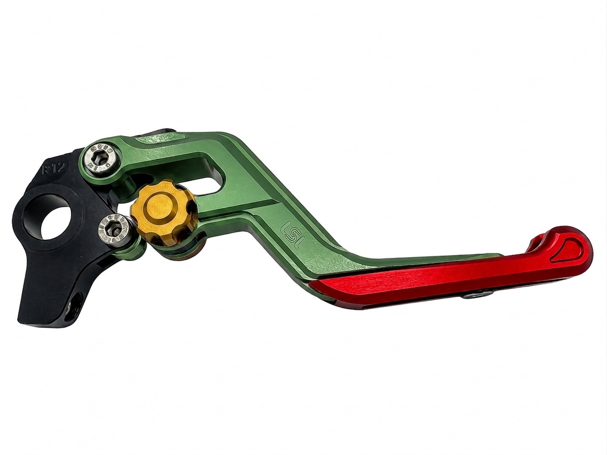 Maneta de freno LSL ERGONIA R22 Verde/Oro/Rojo