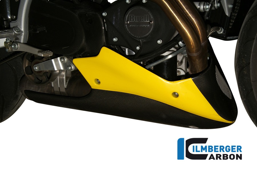 Spoiler de motor Ilmberger de carbono, largo, Carbono