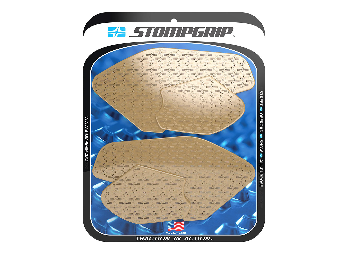 Stompgrip depósito de gasolina Pad transparente, Icon, para Yamaha MT-07, 2022-2025