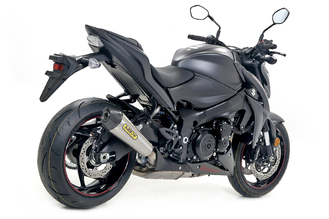 ARROW Silenciador X-KONE para Suzuki GSXS1000 2015-, Acero Inoxidable