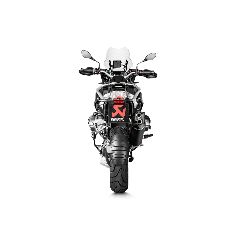 Akrapovic Slip-On Line (Titanio) Escape negro para BMW R 1250 GS y R1250GS ADVENTURE Año del modelo 2019-2023