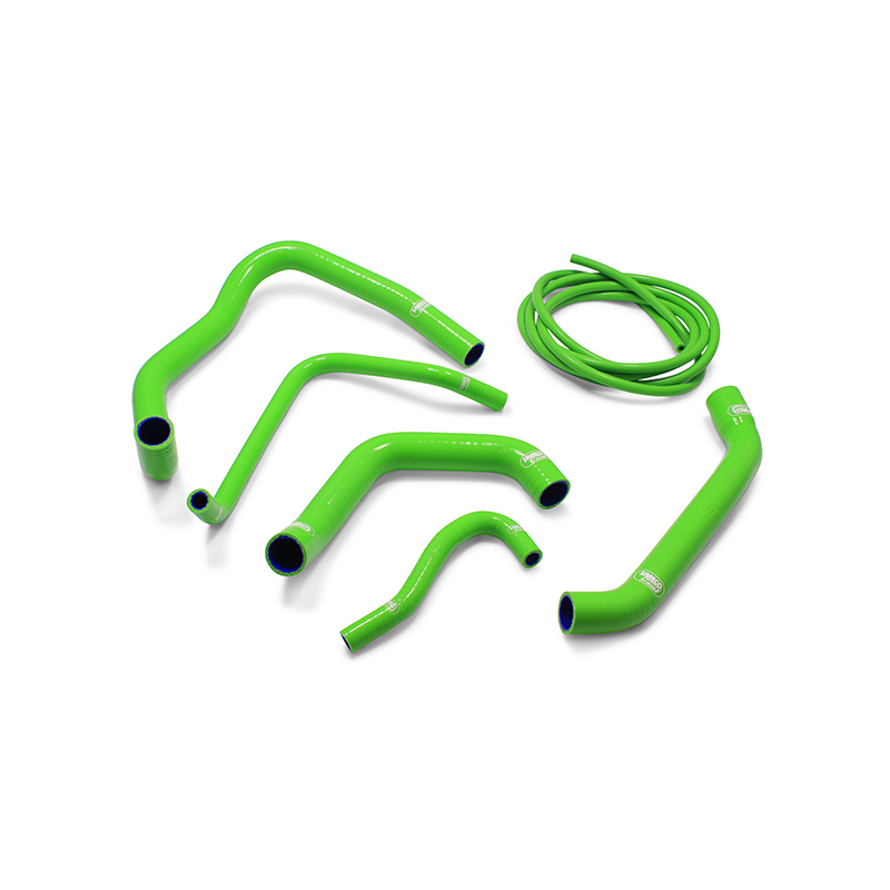 Kit de Mangueras de Silicona SAMCO SPORT, 6 piezas, verde, para Kawasaki GTR1400, años 2010-2016