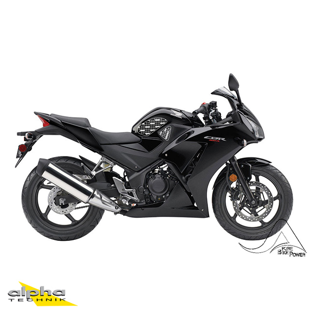 Stompgrip negro, Volcano, para Honda CBR250R, 2015 y CBR300R, 2015-2025
