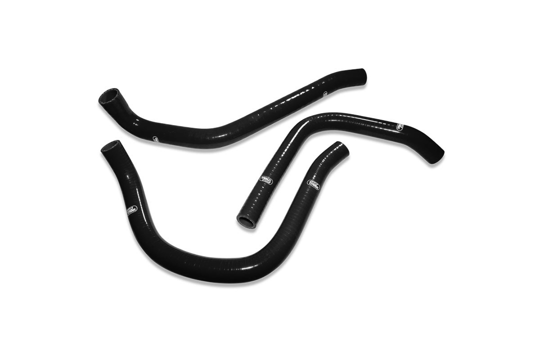 Kit de mangueras de silicona SAMCO SPORT negro para Yamaha TZ250 año del modelo 2000-2008