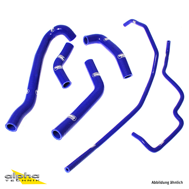 Kit de mangueras de silicona SAMCO SPORT azul para Triumph Daytona 675R año de modelo 2013-2017