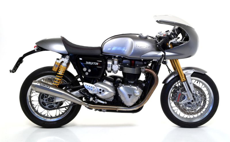 ARROW Par de Escapes PRO RACING para Triumph Thruxton1200 2016- / Speed Twin 2019- de Acero Inoxidable