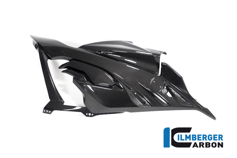 Panel lateral de carenado de carbono Ilmberger lado derecho Racing, brillante, BMW S1000RR 2023-