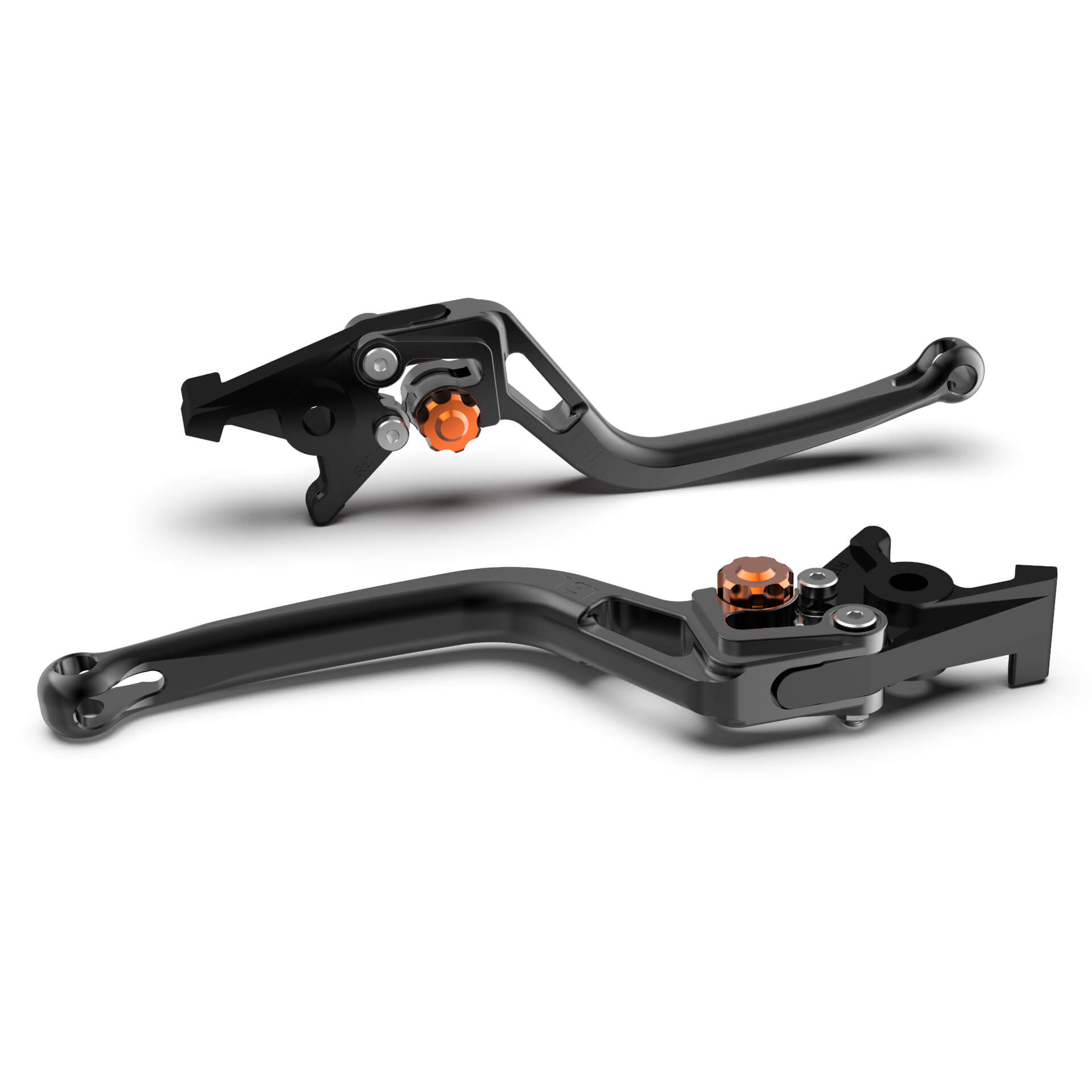 LSL maneta del embrague BOW L76, negro/naranja