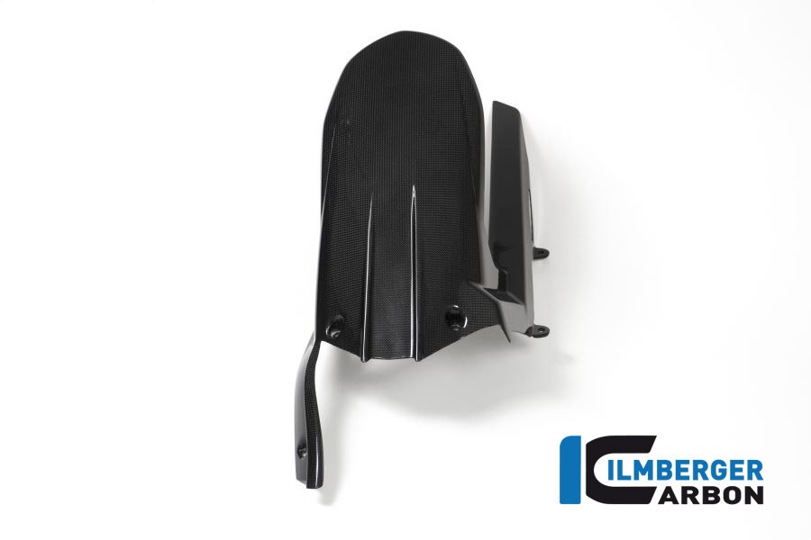 Guardabarros de carbono Ilmberger trasero con cubrecadena brillo