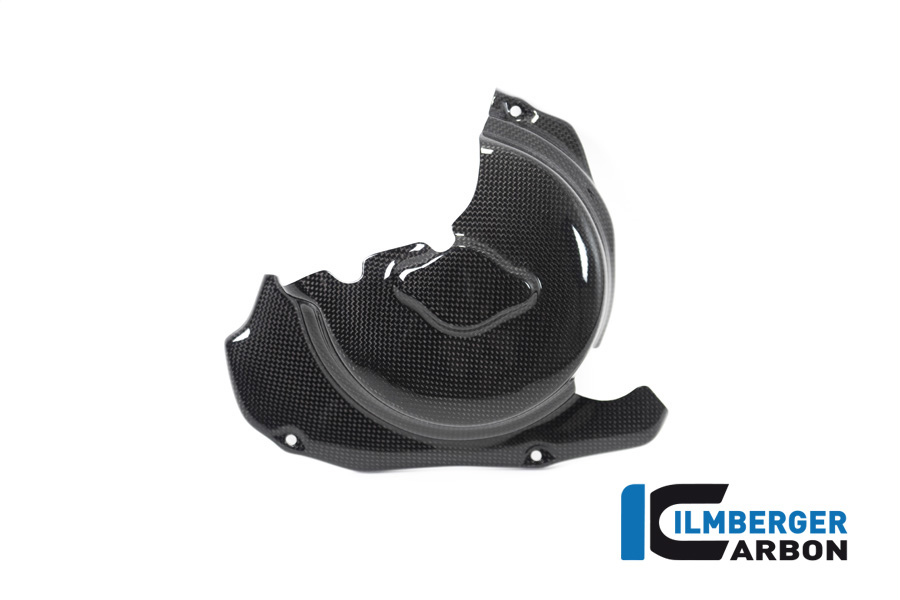 Cubierta de tapa de motor de carbono Ilmberger lado izquierdo, brillante Ducati Monster 1200, 1200S 2017-