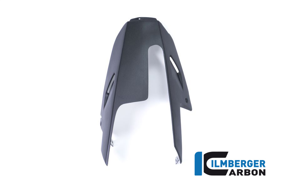 Extensión de spoiler de motor Ilmberger de carbono mate, Carbono
