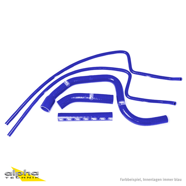 Kit de mangueras de silicona SAMCO SPORT azul para Triumph Speed Triple 1050i año de modelo 2011-2015