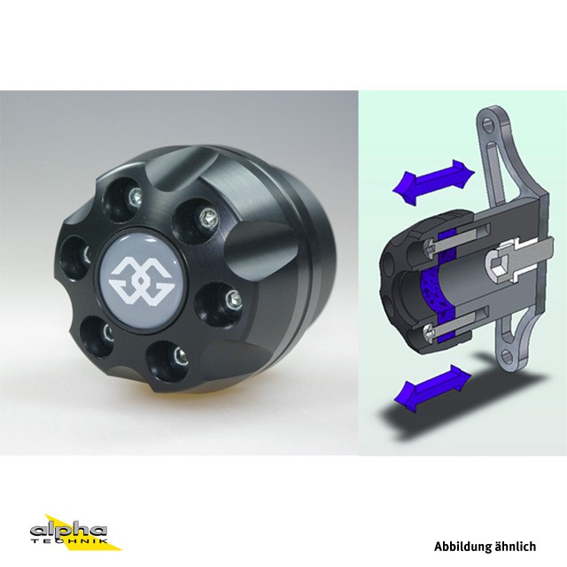 Topes Anticaída Gilles Yamaha MT07 (RM04) 2014-