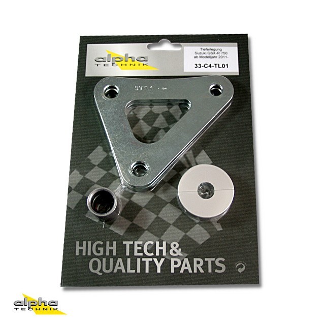 alpha Technik Kit de Descenso 30mm para Suzuki GSXR750; Tipo C4; Año de Modelo 2011-