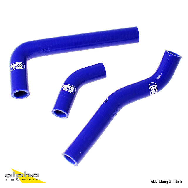 Kit de mangueras de silicona SAMCO SPORT solo para HRC-radiadorr azul para Honda RS250 año de modelo 1993-2000