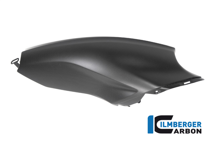 Cubierta de carbono Ilmberger depósito de gasolina lado derecho, mate, Ducati Diavel 1260, 2019-