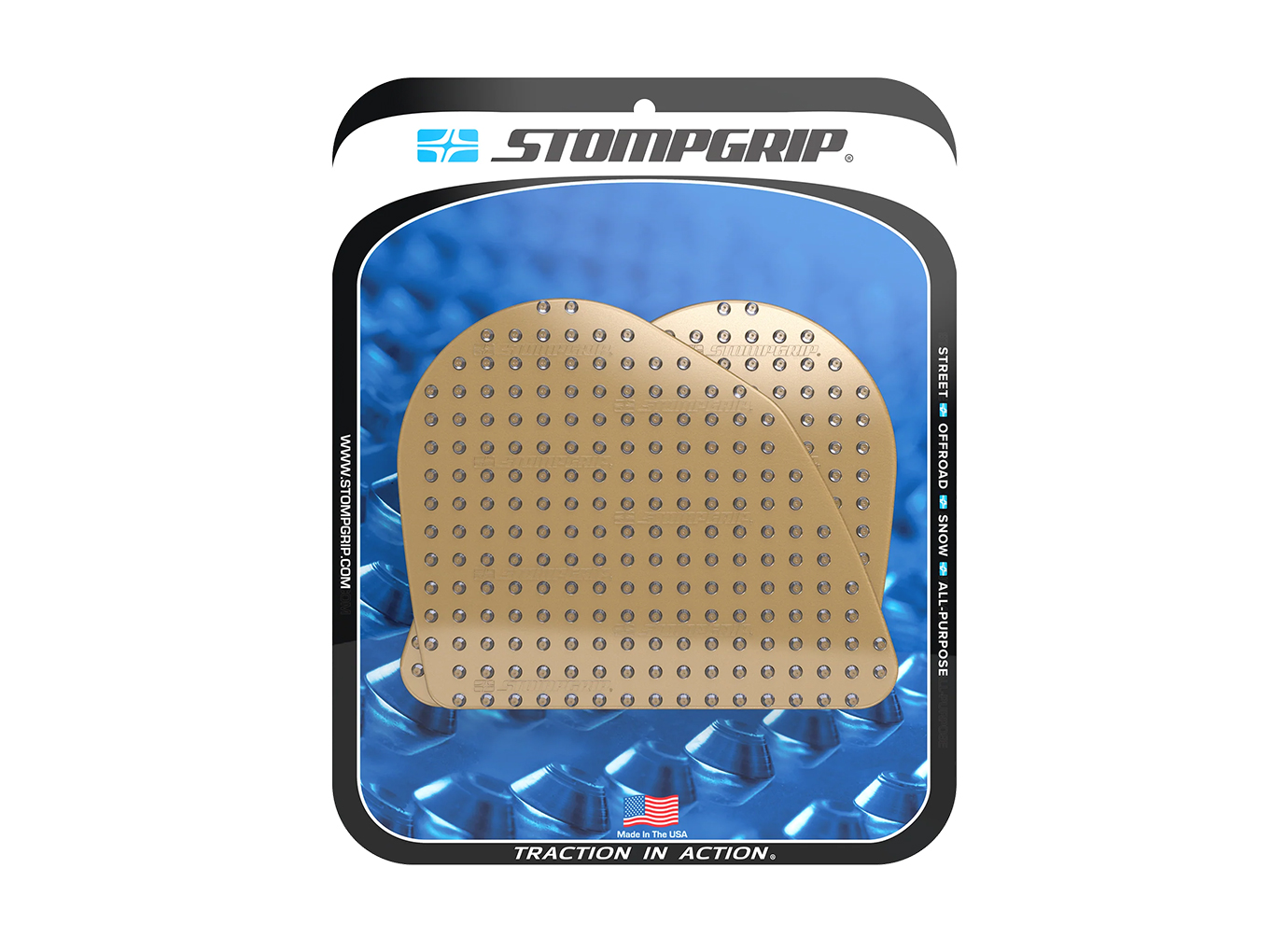 Stompgrip depósito de gasolina Pad transparente, Volcano, Kit depósito de gasolina para moto de calle para Ducati Desert X, 2022-2025
