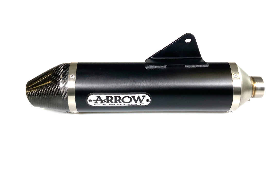 ARROW Silenciador DARK THUNDER Aluminio para Honda CRF250 / CRF300 Año modelo 2017-