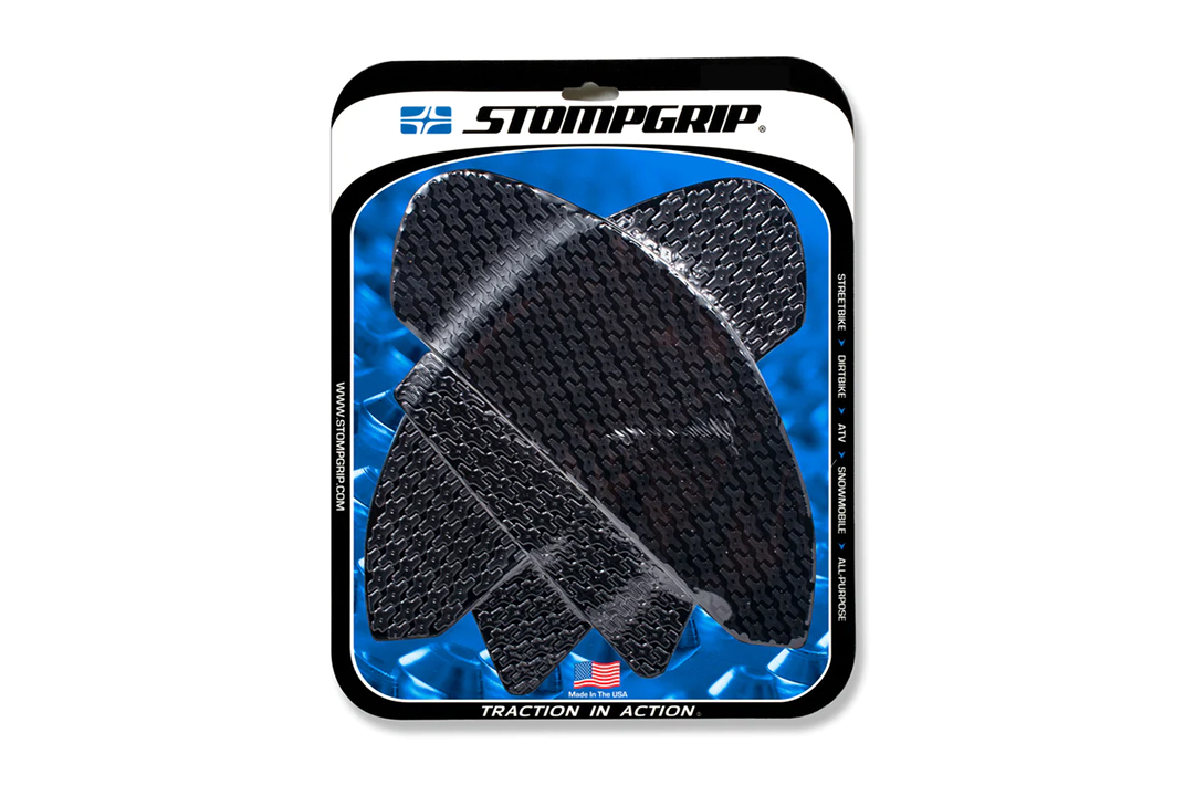Stompgrip Almohadilla de tracción negra, Icon, Kit de tracción para moto de calle, para Yamaha, YZF-R7, 2022-2025