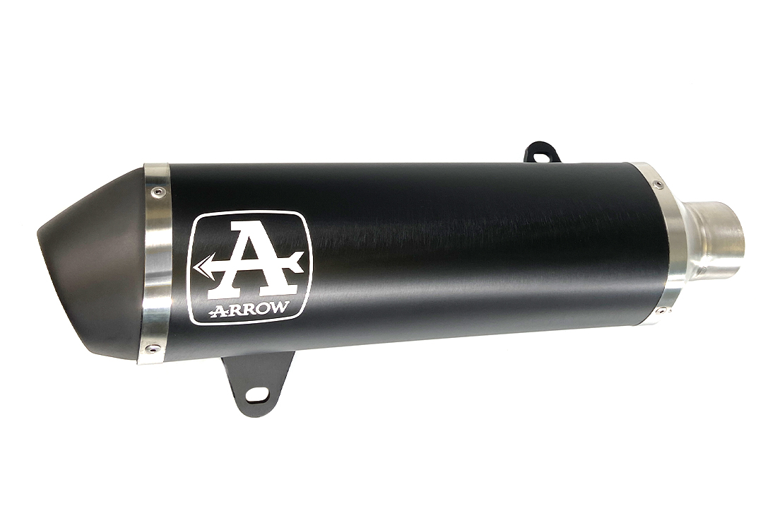 Silenciador ARROW DARK URBAN para SYM Cruisym 300i año de modelo 2017-