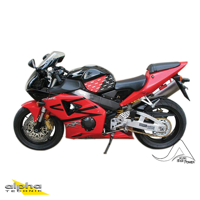Stompgrip transparente, Volcano, para Honda CBR954RR, 2002-2003
