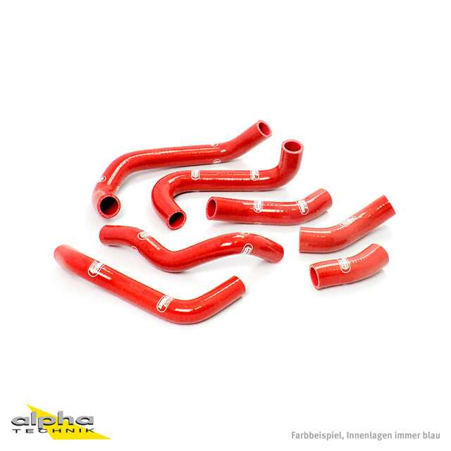 Kit de mangueras de silicona SAMCO SPORT rojo para Honda CB1000F Big One año del modelo 1993-1999