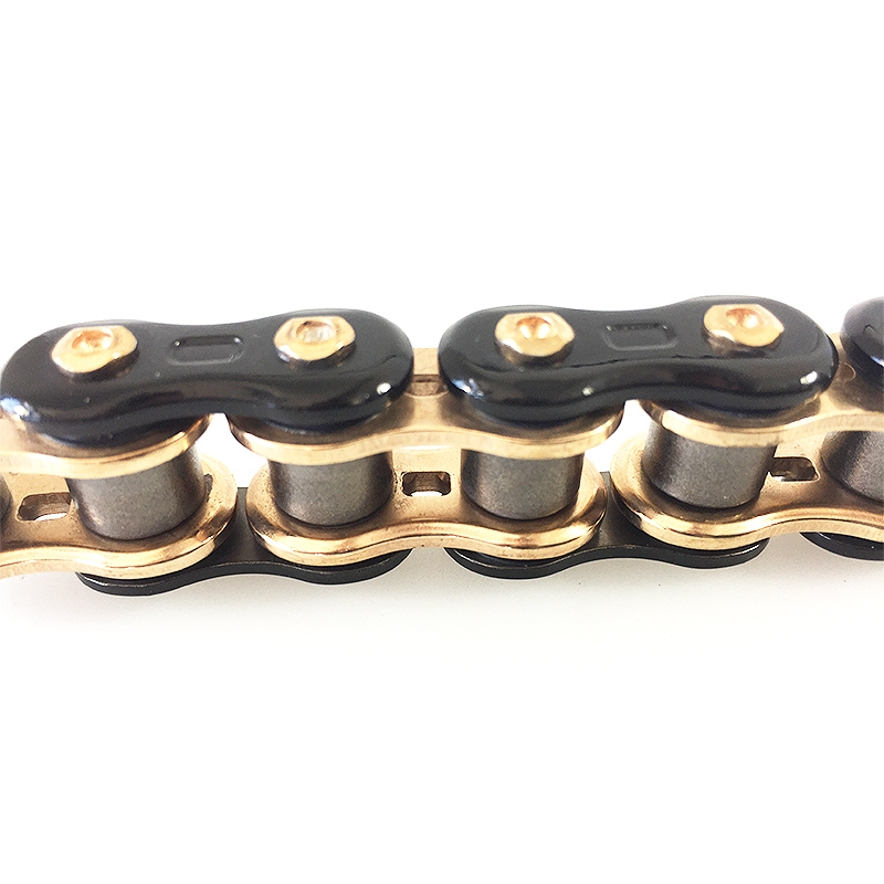 EK 530 Z ThreeD QX2 X-Ring Premium cadena - 94 Eslabones - Negro Oro