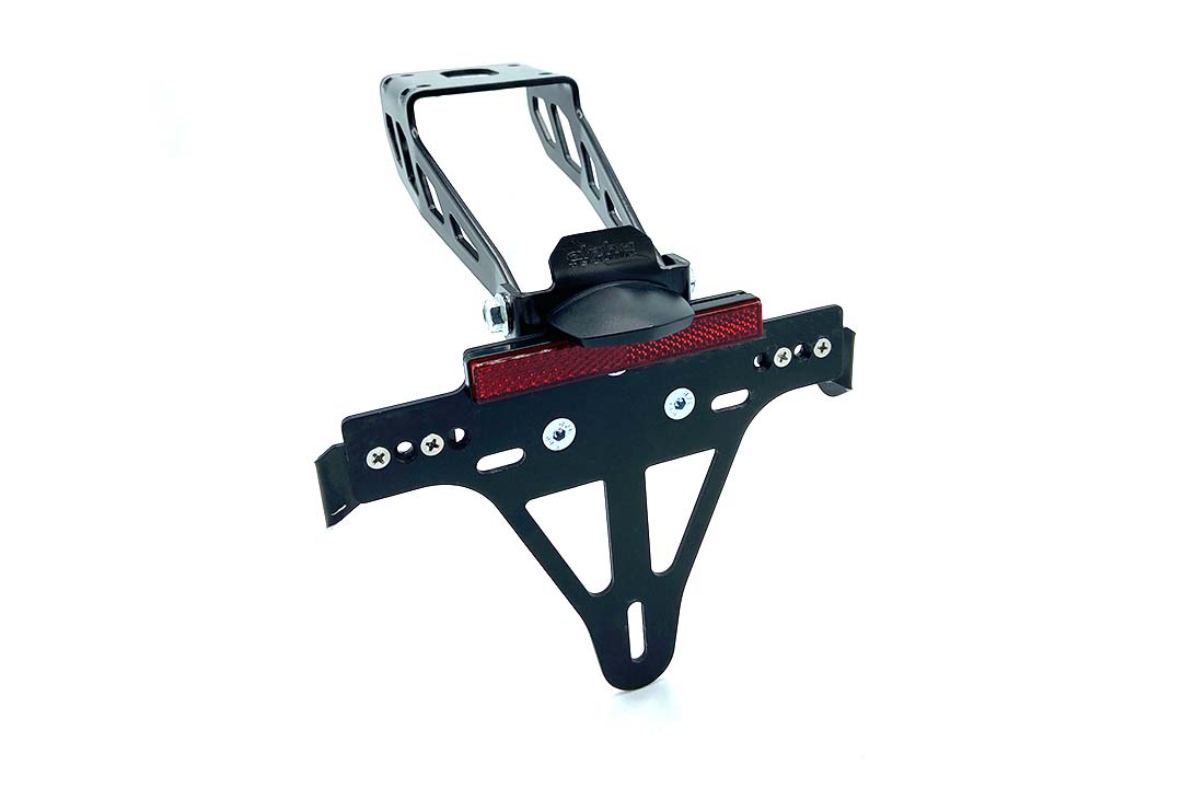 Soporte de matrícula alpha Technik para KTM 390 Duke, Tipo KTM IS DUKE, a partir del año de modelo 2017 -