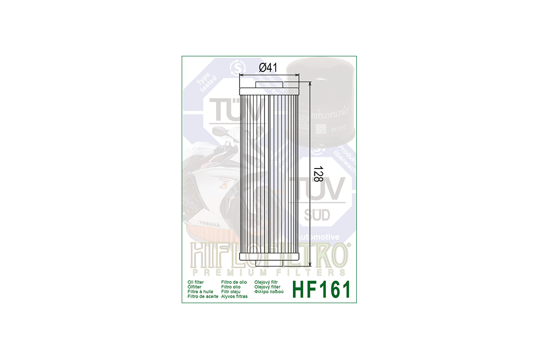 HIFLO filtro de aceite HF161 sin radiador de aceite para varios modelos BMW