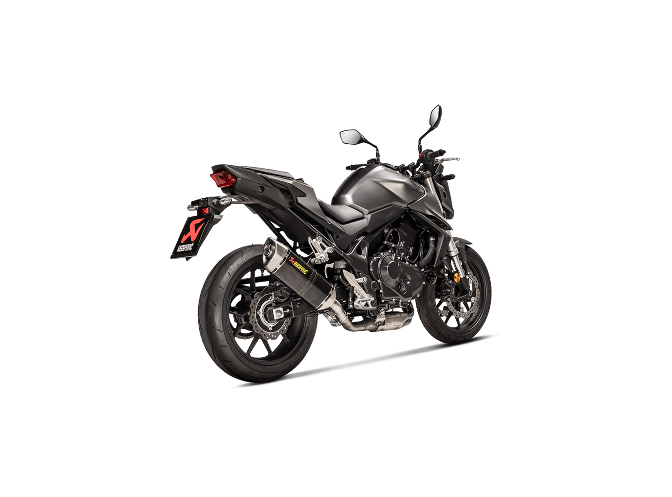 Línea Akrapovic Slip-On (Carbono) para CB 750 Hornet año del modelo 2023-