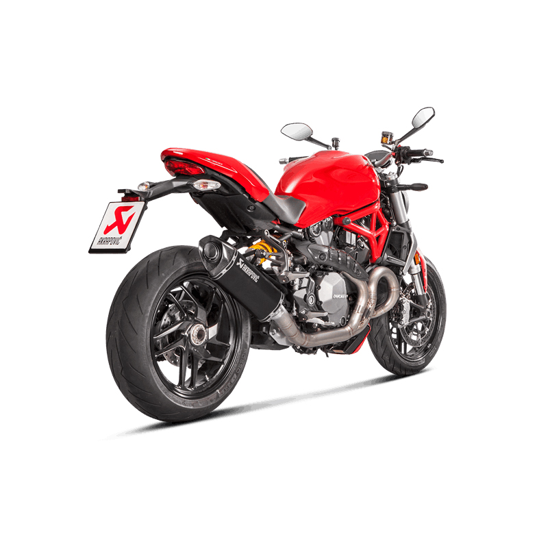 Escape Akrapovic Slip-On Line (Titanio) para Ducati Monster 1200R / Monster 1200/1200S / Monster 821 2017-2020
