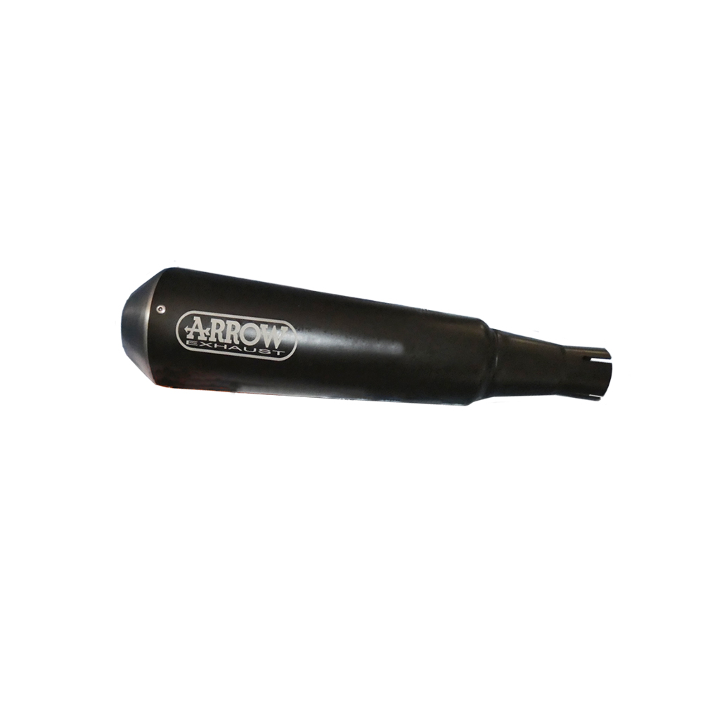 ARROW Silenciador DARK PRO-RACE para Brixton Felsberg 250 2020-, acero inoxidable negro