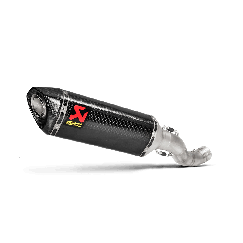 Sistema de escape Akrapovic Slip-On Line (Carbono) para Aprilia RSV4 año modelo 2015-2016